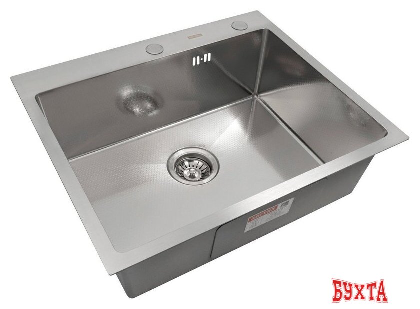 Кухонная мойка ARFEKA Eco AR 600*500 Satin Decor Millet Grains