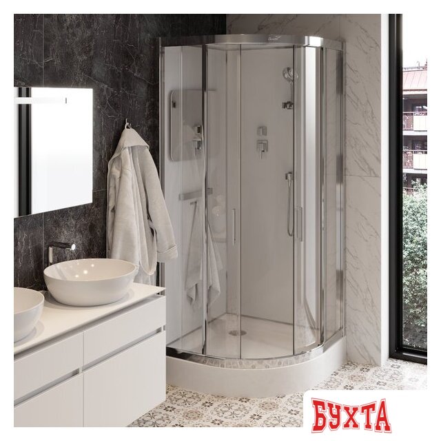 Душевая кабина Cerutti Spa VIVA101 100x100 2
