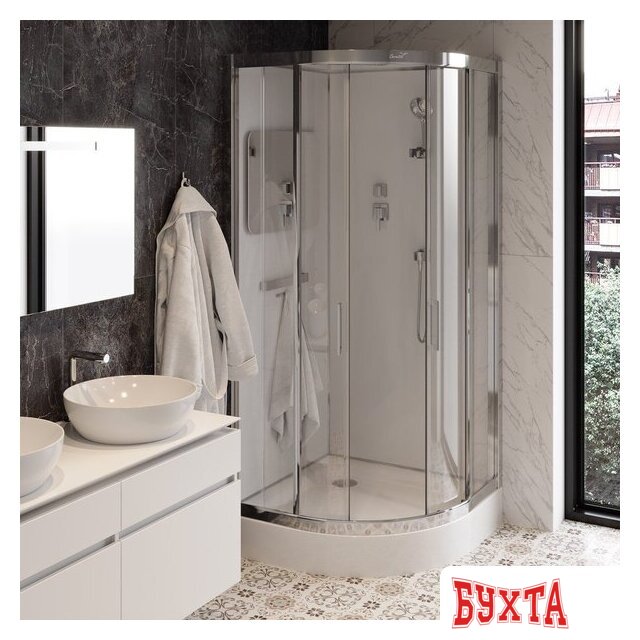 Душевая кабина Cerutti Spa VIVA91 90x90 3