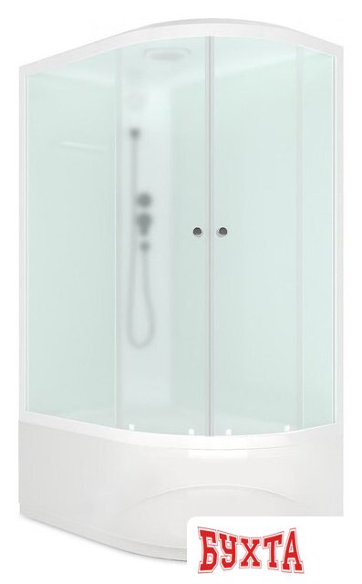 Душевая кабина Domani-Spa Delight Slim 128 High L DS01DS128LHWM00 1