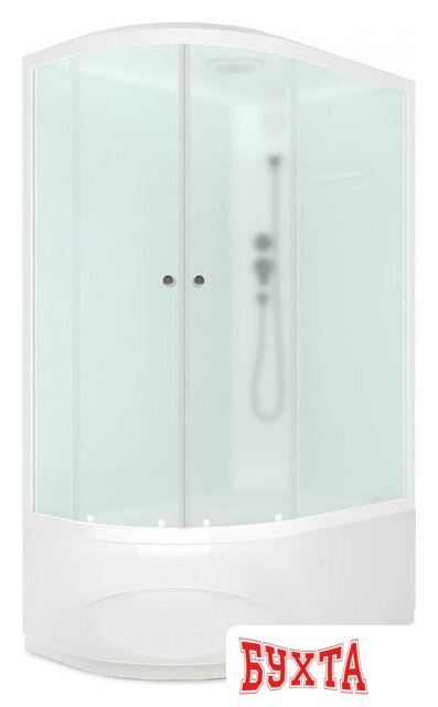 Душевая кабина Domani-Spa Delight Slim 128 High R 120x80 DS01DS128RHWM00
