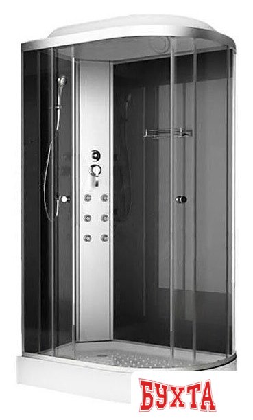 Душевая кабина Oda 8037NTL (хром/тонированное стекло) 1