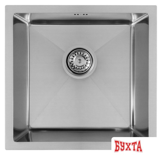 Кухонная мойка ARFEKA ECO AR 450*450 SATIN DECOR MILLET GRAINS 2