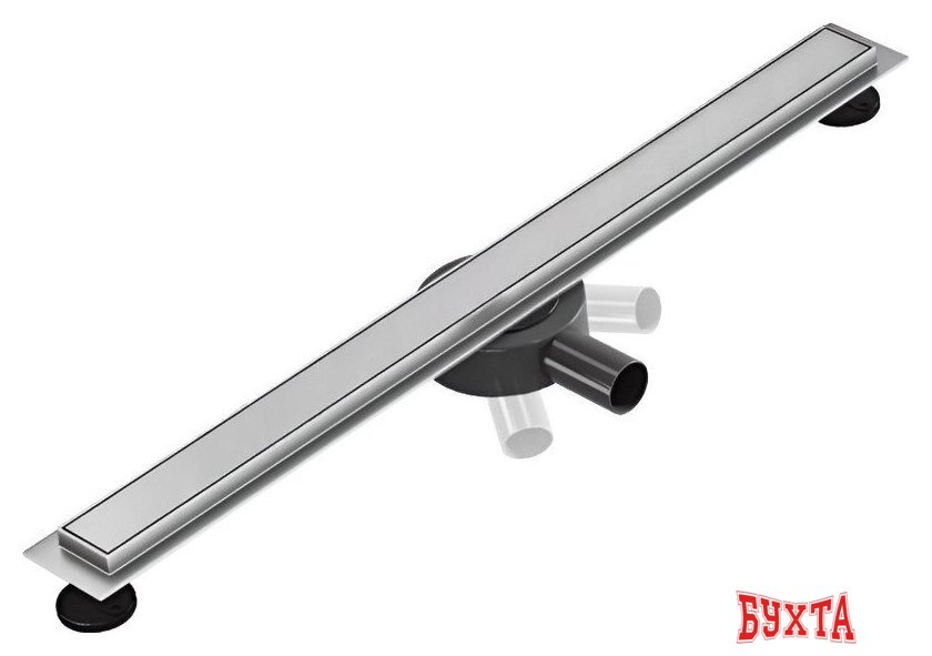 Душевой трап Teknoven TN7D70CH 700x70 (хром) 1
