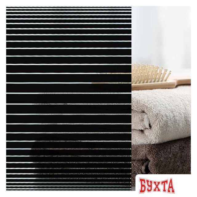 Душевой уголок Domani-Spa Shape 2 99 DS04Sp99(2)L0St00.Gt-Black (графит/прозрачное stripe стекло) 4