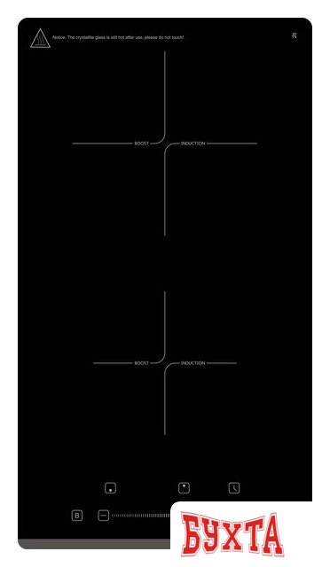 Варочная панель ZorG INO31 black