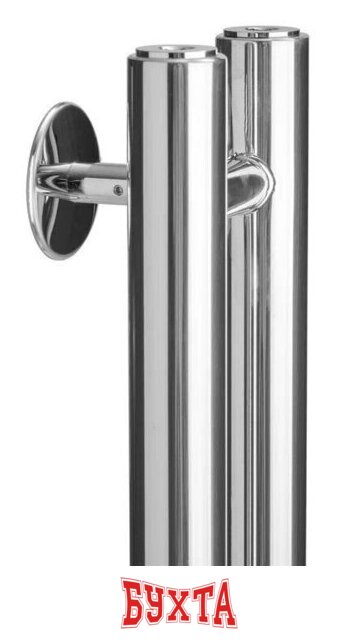 Полотенцесушитель Ростела Мини 1/2" 2 перекладины 60 см (хром) 3