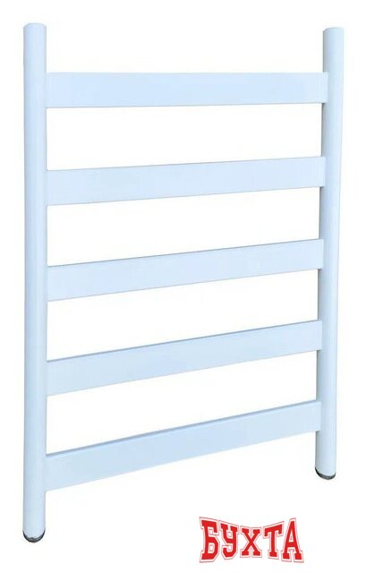 Полотенцесушитель Ростела Престиж нижнее подключение 1" 5 перекладин 50x80 см (белый) 1