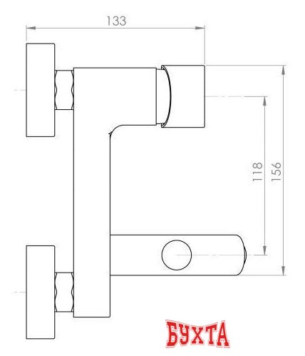 Смеситель Inan Kehribar M2301K 3