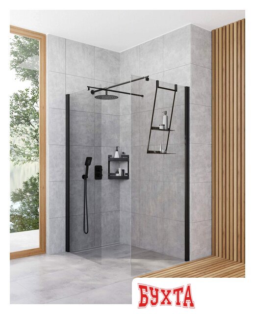 Мебель для ванных комнат Deante Этажерка Mokko Nero ADM N541 2