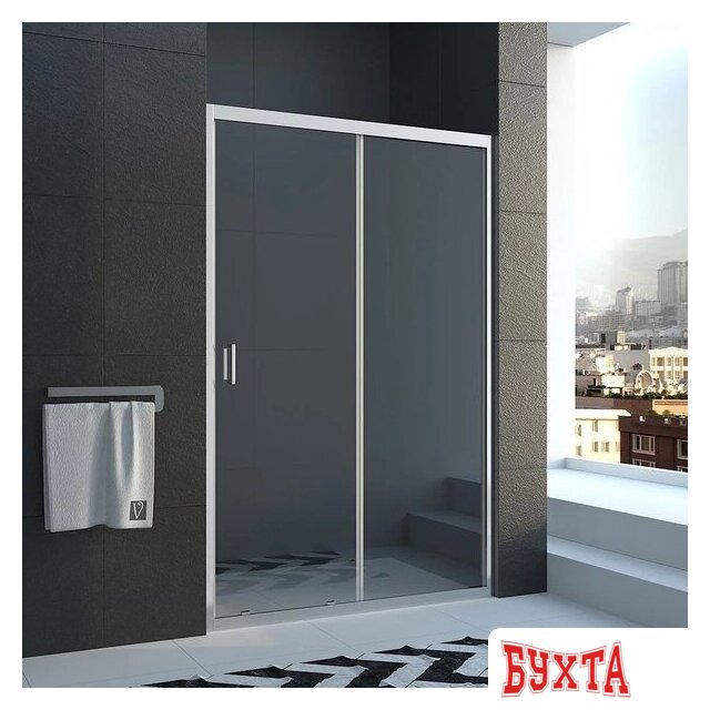 Душевая дверь Veconi VN40 VN40-110-01-C1 2