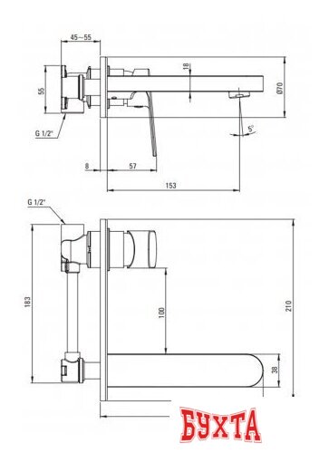 Смеситель Deante Alpinia BGA_Z54L 3
