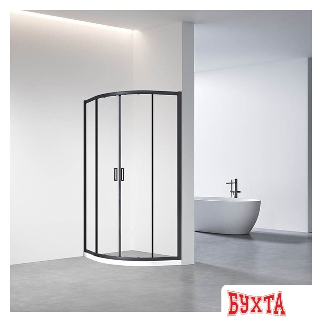 Душевой уголок Veconi RV-01B RV01B-100-01-C7 1