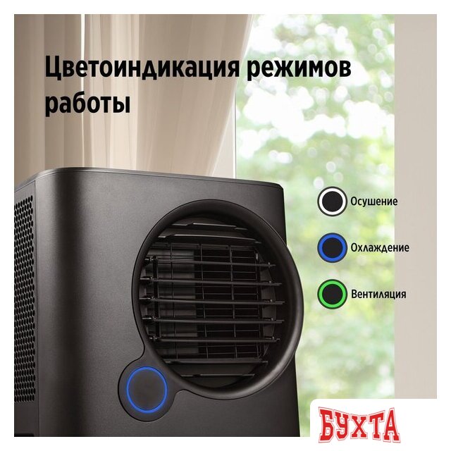 Мобильный кондиционер Ballu Eclipse BPAC-07 EPB/N6 black 4