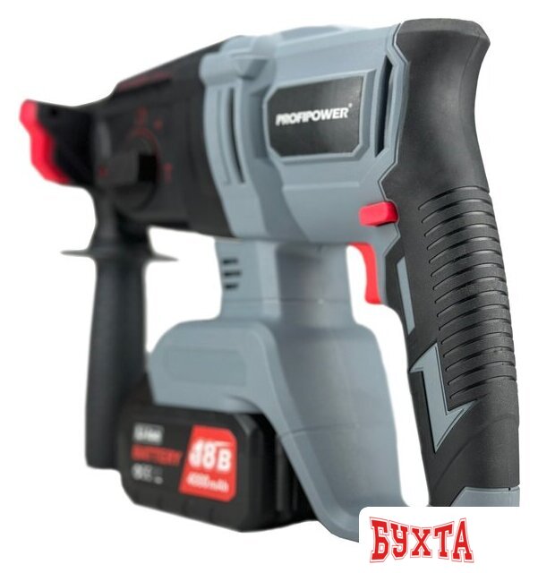 Перфоратор Profipower MKDHR-18V (с 1-им АКБ, кейс) 5
