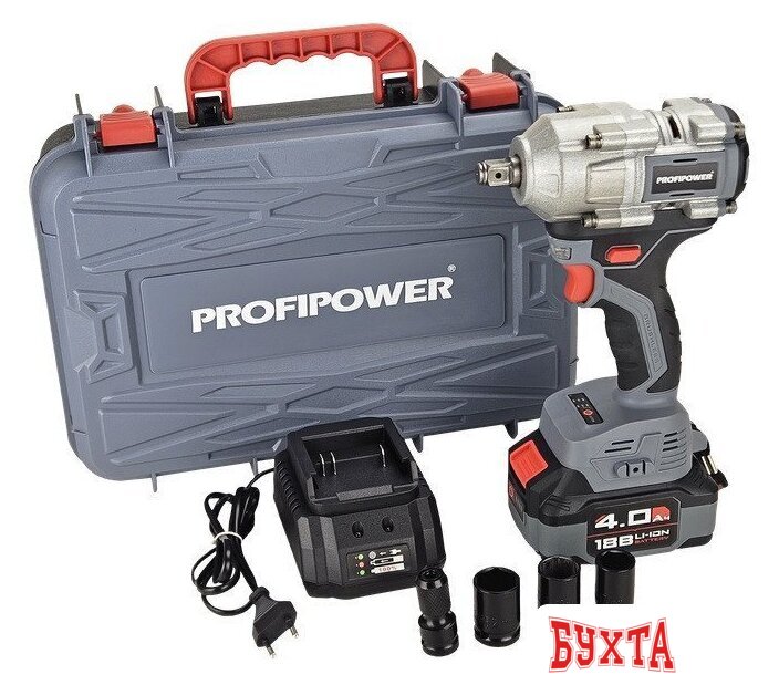 Гайковерт Profipower T-500N (с 1-им АКБ, кейс)