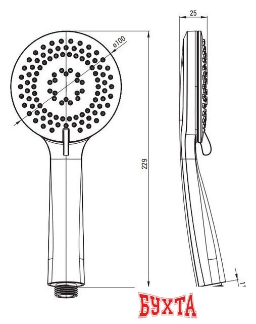 Смеситель Deante Agawa BQG 013M 5