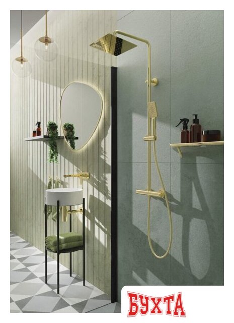 Душевая система Deante NAC Z4HT 2