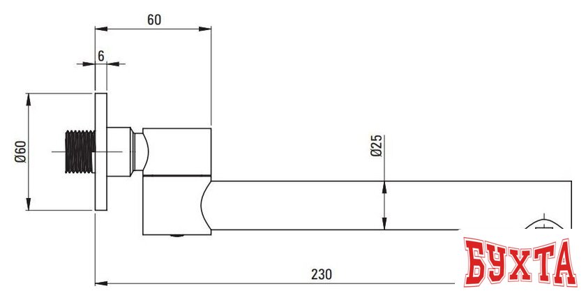 Душевая система Deante Arnika Titanium BXYYDQAM (титан) 5