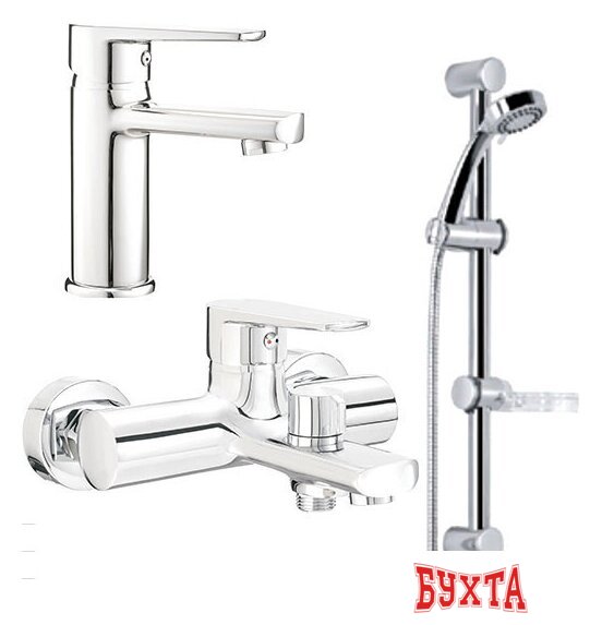 Комплект смесителей Deante Tubo BUTB010M