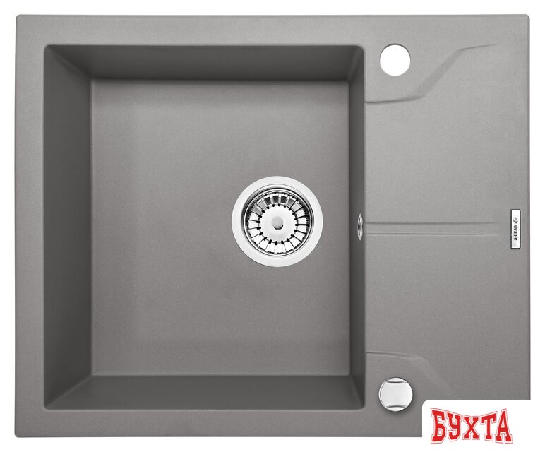 Кухонная мойка Deante Andante ZQN S11A (серый металик) 1