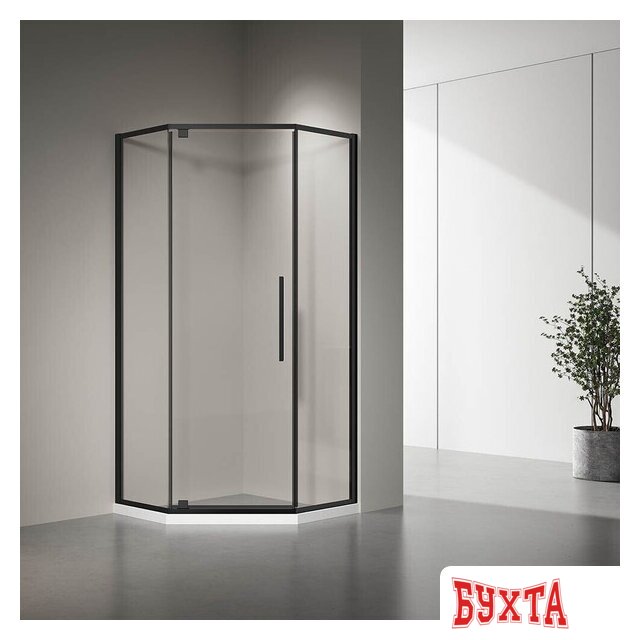 Душевой уголок Veconi RV-35B RV35B-100-01-C7 1