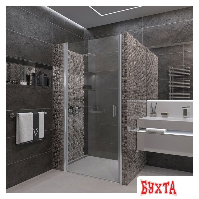 Душевая дверь Veconi VN-43 VN43-80-01-C5