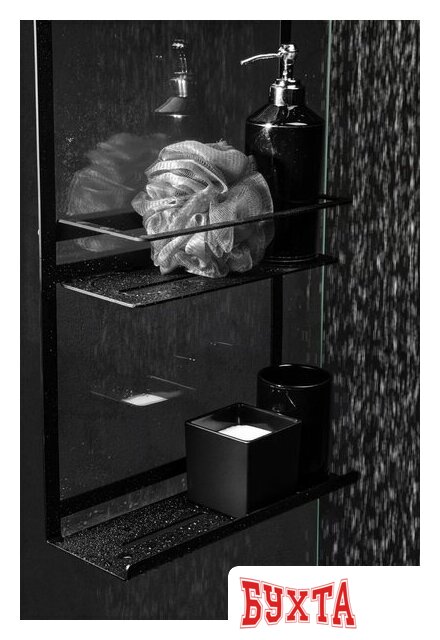 Мебель для ванных комнат Deante Полка Mokko Nero ADM N52K 2