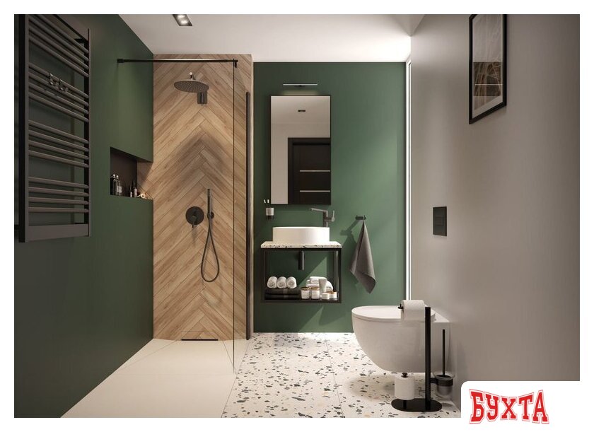 Душевая система Deante Arnika Titanium NAC D9QP 2