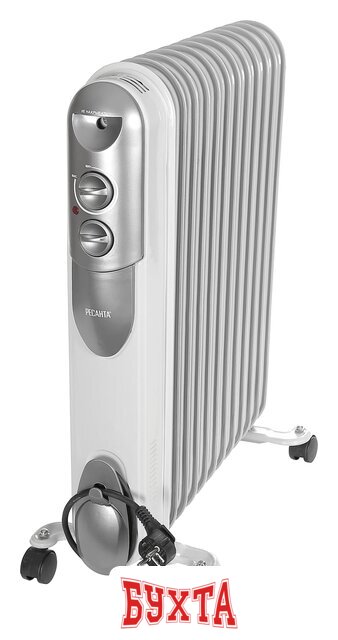 Масляный радиатор Ресанта ОМПТ-12Н 2