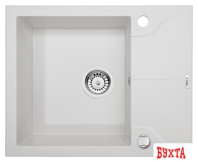 Кухонная мойка Deante Andante ZQN A11A (алебастровый)