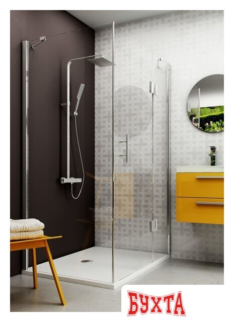 Душевой уголок Deante Abelia 80x120 KTA 044P 2