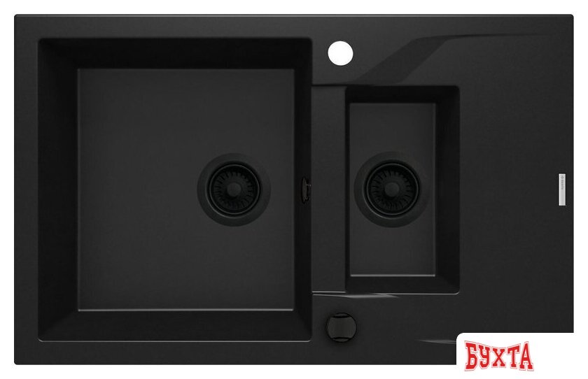 Кухонная мойка Deante Andante ZQN N513 (черный)