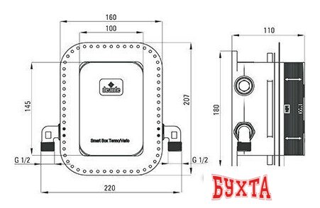Душевая система Deante BXYSX44T-1 4
