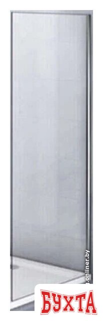 Душевая стенка Veconi 100x195 KP12-100-01-C7 (стекло прозрачное/хром)