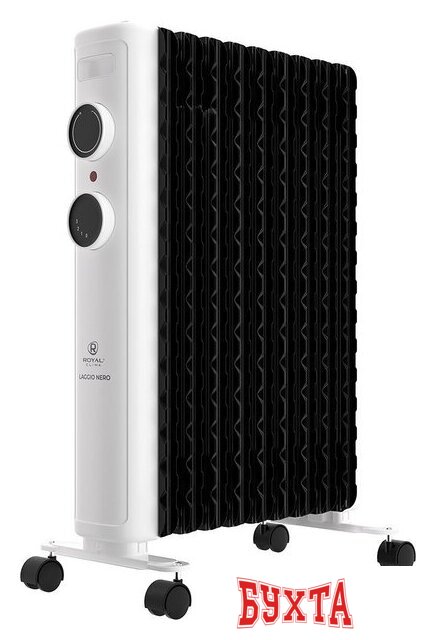 Масляный радиатор Royal Clima Laggio Nero ROR-LN9-2000M