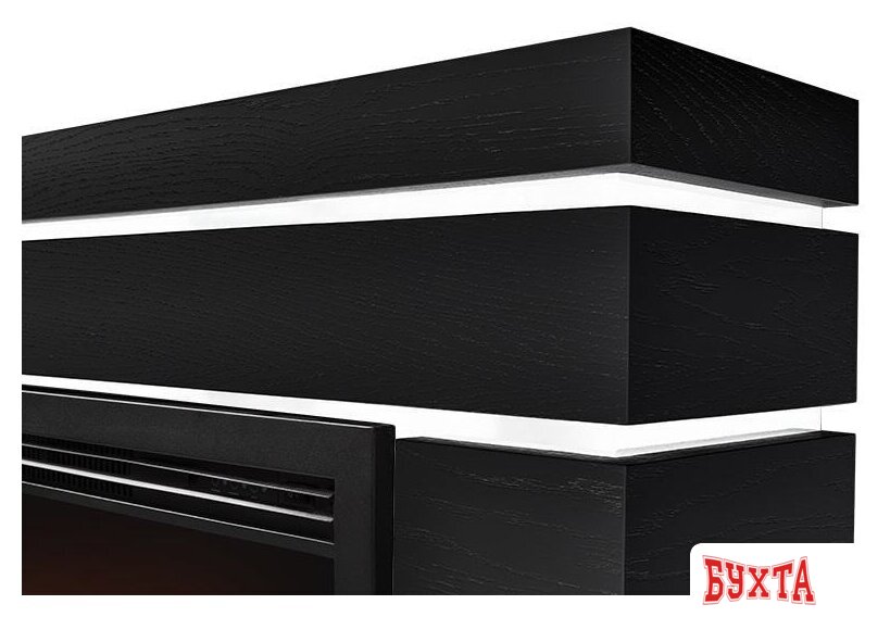 Портал Firelight Moderno 25 (шпон черный дуб) 3