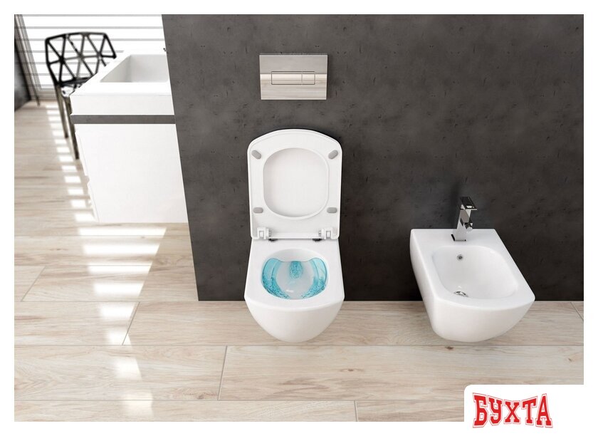 Унитаз подвесной Deante Anemon CDZ 6ZPW (без сиденья) 2