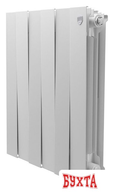Биметаллический радиатор Royal Thermo PianoForte 500 Белый - 6 секций