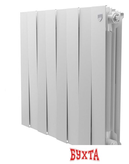 Биметаллический радиатор Royal Thermo PianoForte 500 Белый - 8 секций