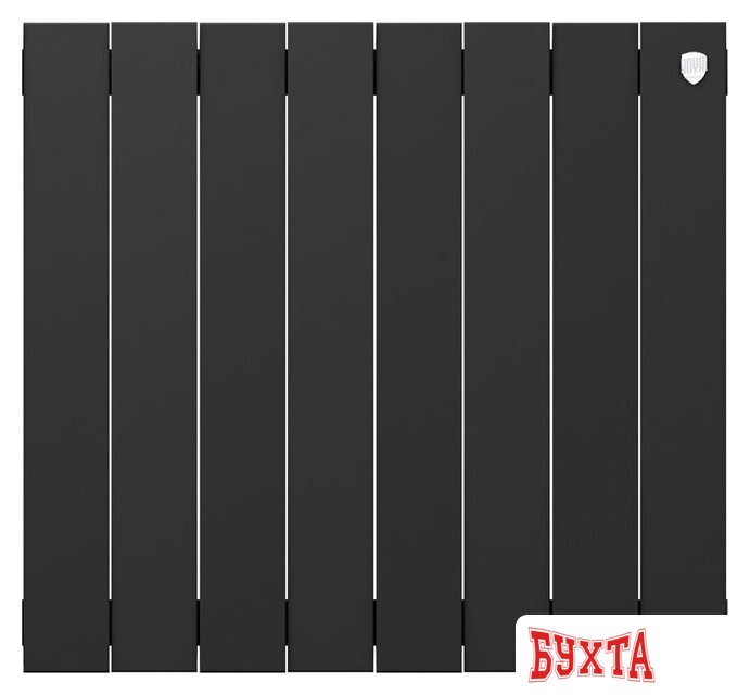 Биметаллический радиатор Royal Thermo PianoForte 500 Черный - 8 секций 2