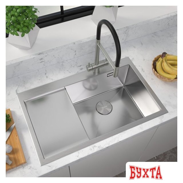 Кухонная мойка ZorG ZRN 5080 Premium R