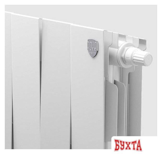 Биметаллический радиатор Royal Thermo PianoForte 500 VDR Silver Satin (6 секций) 4