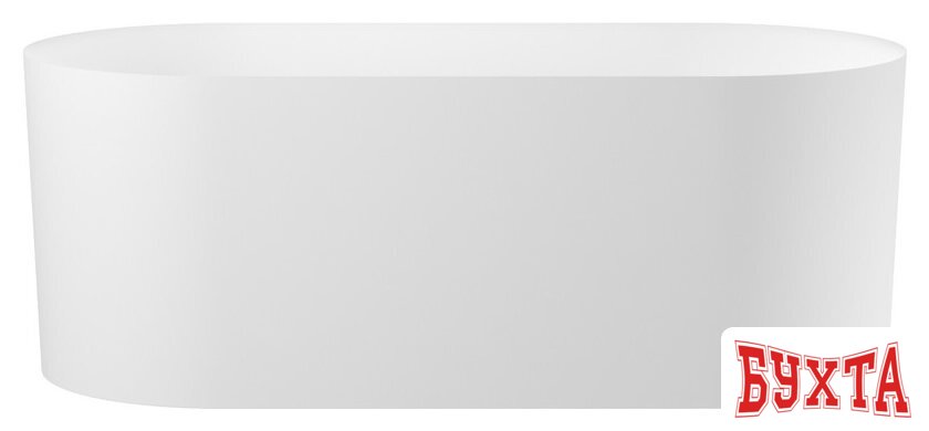 Ванна Wellsee Chalice Perfection 166x77 230602002 (отдельностоящая ванна матовый белый, экран, ножки, сифон-автомат матовый белый) 3