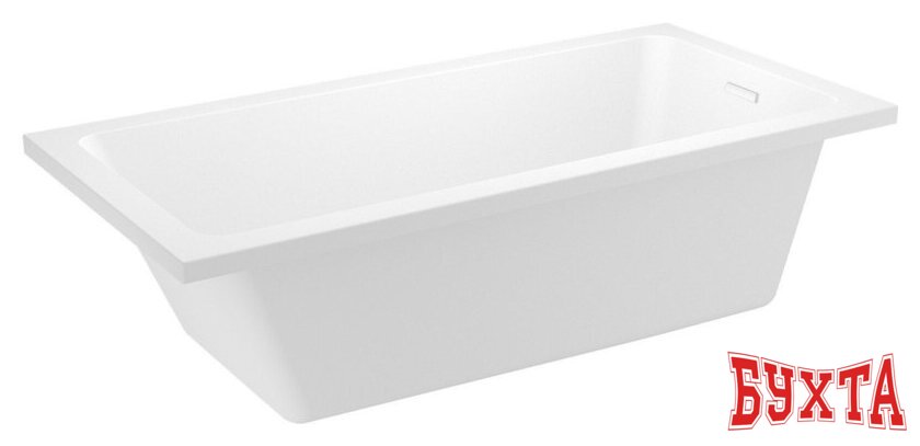 Ванна Wellsee FreeDom 2.0 150x80 23300102R (встраиваемая ванна белый глянец, сифон-автомат глянцевый белый) 2