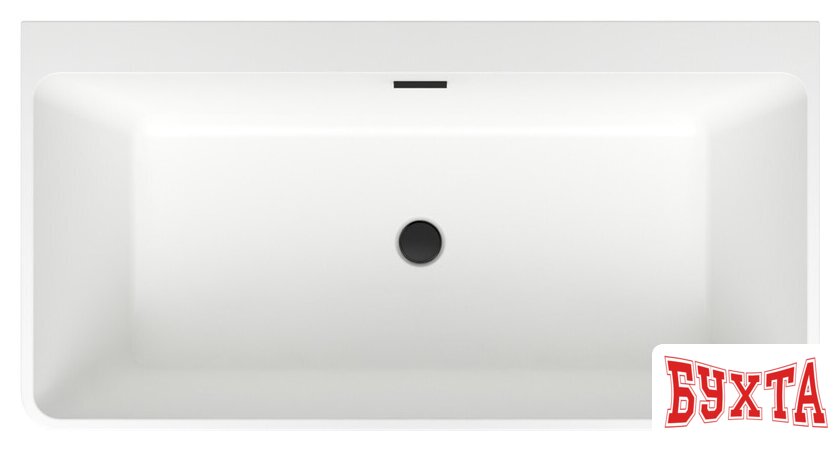 Ванна Wellsee Graceful Pro 150x77 230902003 (отдельностоящая ванна белый глянец, экран, ножки, сифон-автомат матовый черный) 4