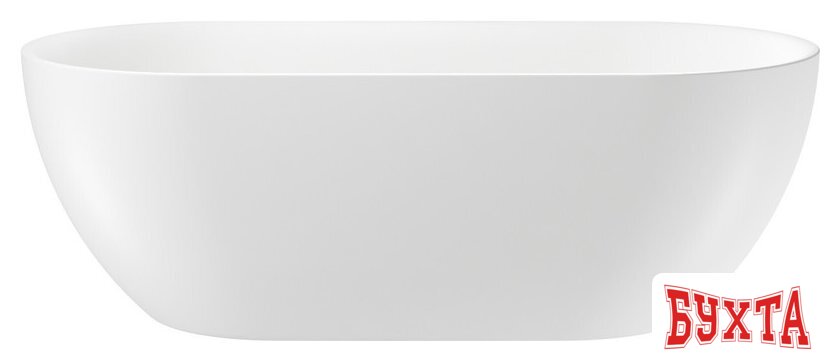 Ванна Wellsee Chic Riviera 179x84,5 236803003 (отдельностоящая ванна белый глянец, экран, ножки, сифон-автомат матовый черный) 3