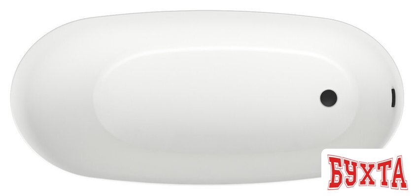 Ванна Wellsee Paradise Story 170x76,5 236601003 (отдельностоящая ванна белый глянец, экран, ножки, сифон-автомат матовый черный) 3