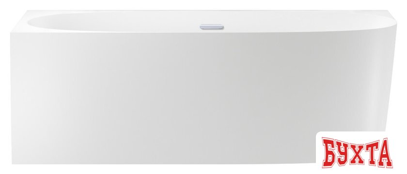 Ванна Wellsee Belle Spa 2.0 170x75 235805001 (пристенная ванна (левая) белый глянец, экран, каркас, сифон-автомат хром) 1
