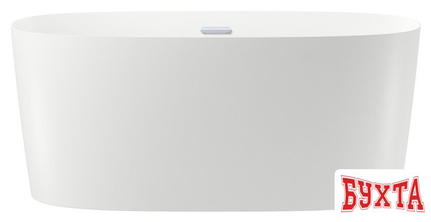 Ванна Wellsee Câlin 140x70 230201001 (отдельностоящая ванна белый глянец, экран, ножки, сифон-автомат хром) 1